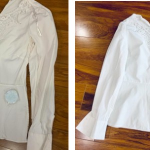 Cách đơn giản tẩy trắng quần áo ngả màu 'cháo lòng'