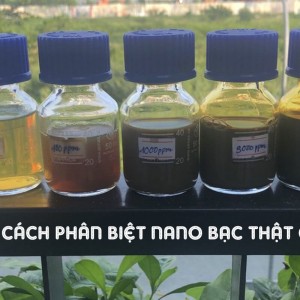 8 cách đơn giản nhận biết nano bạc thật