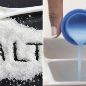 Trộn nước xả vải với muối có tác dụng gì?