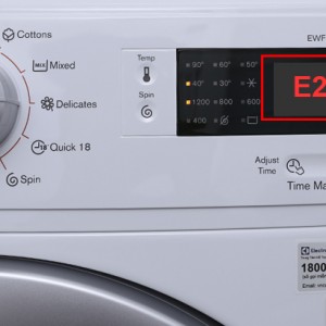 Lỗi E21 máy giặt Electrolux là gì? Nguyên nhân và cách khắc phục