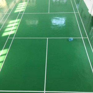 Sơn dùng cho sân cầu lông